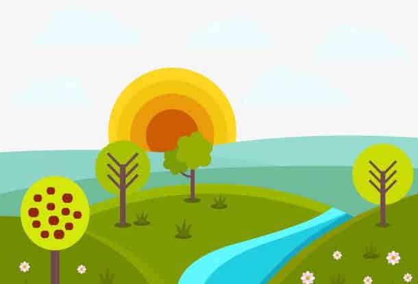 一条温暖的河来过森林