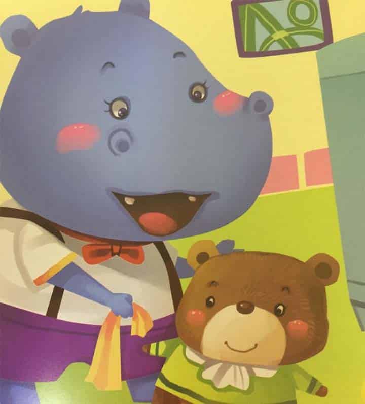 小河马的玩具熊 小河马的玩具熊