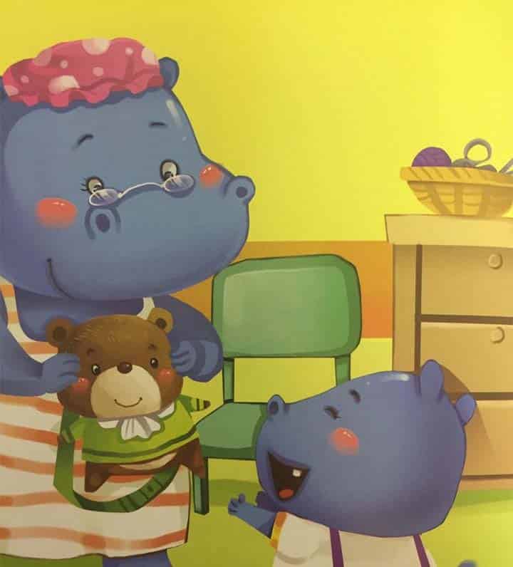 小河马的玩具熊 小河马的玩具熊