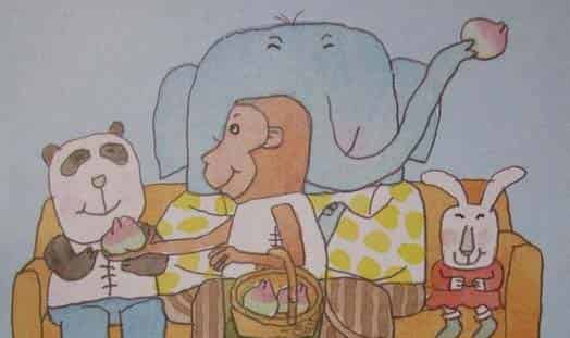 小班故事｜小猴请客