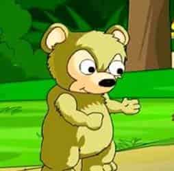 不讲礼貌的小狗熊