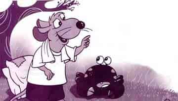 长着外骨骼的小螃蟹