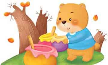 爱吃蜂蜜的小熊