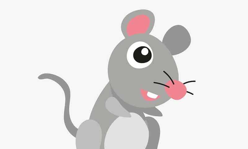 红颜色的小老鼠 红颜色的小老鼠