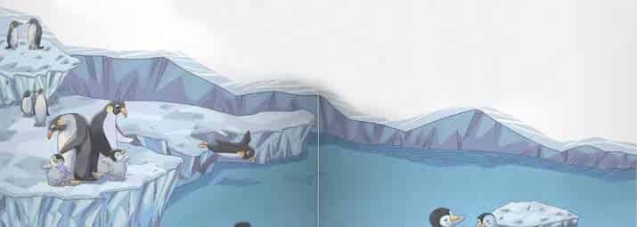 往下跳哇，小企鹅