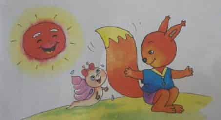 小松鼠的大尾巴 小松鼠的大尾巴