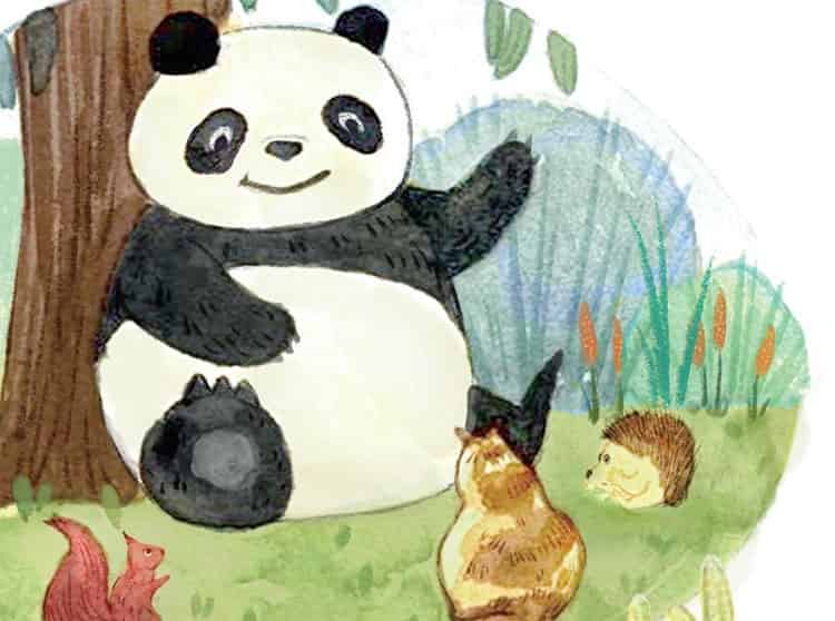 装饰房间的小松鼠